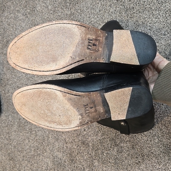 Frye Women 4001 3477167 Melissa 3 button Tall Riding Boots shoes sz 6B - Picture 14 of 14